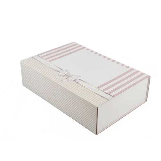 Confezione regalo di carta pieghevole di lusso personalizzata con scatola magnetica
